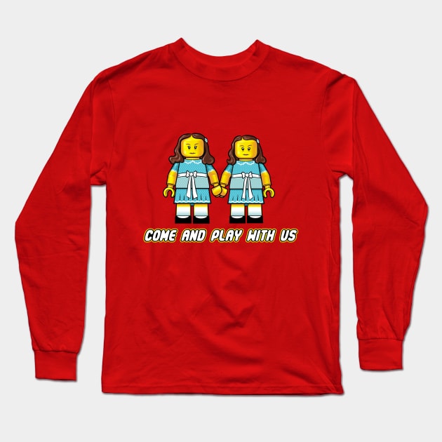 COME AND PLAY WITH US Long Sleeve T-Shirt by Momech